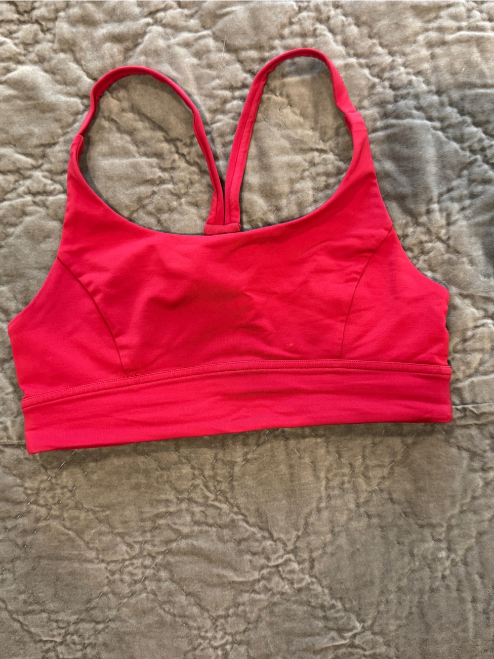 Lululemon Red Sports Bra Size 8